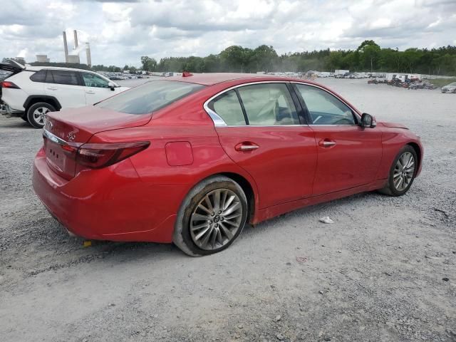 2021 Infiniti Q50 Luxe