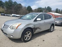 Salvage cars for sale from Copart Mendon, MA: 2009 Nissan Rogue S