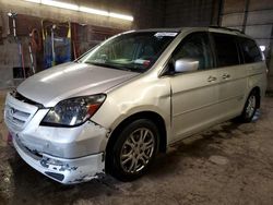 Salvage cars for sale from Copart Angola, NY: 2005 Honda Odyssey EXL