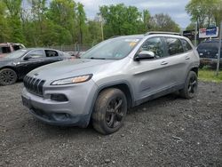 Salvage cars for sale from Copart Finksburg, MD: 2015 Jeep Cherokee Latitude