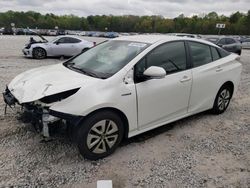 Salvage cars for sale at Ellenwood, GA auction: 2017 Toyota Prius