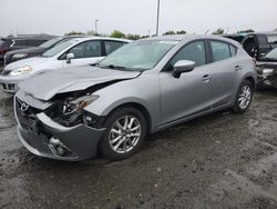 Salvage cars for sale at Sacramento, CA auction: 2015 Mazda 3 Touring