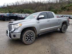 Salvage cars for sale from Copart Hurricane, WV: 2017 Toyota Tundra Double Cab Limited