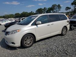 Salvage cars for sale from Copart Byron, GA: 2016 Toyota Sienna XLE