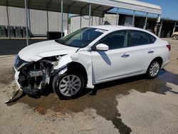 Salvage cars for sale from Copart Fresno, CA: 2018 Nissan Sentra S