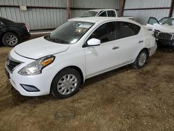 Salvage cars for sale at Houston, TX auction: 2018 Nissan Versa S