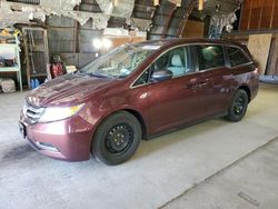 Salvage cars for sale from Copart Albany, NY: 2016 Honda Odyssey LX