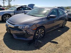 Salvage cars for sale at San Martin, CA auction: 2017 Honda Civic EX