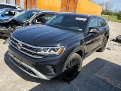 Volkswagen salvage cars for sale: 2022 Volkswagen Atlas Cross Sport SE