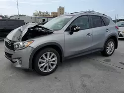 Salvage cars for sale at New Orleans, LA auction: 2015 Mazda CX-5 GT