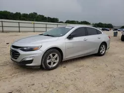 Salvage cars for sale from Copart New Braunfels, TX: 2019 Chevrolet Malibu LS