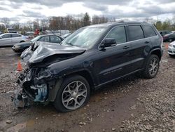 Salvage cars for sale at Chalfont, PA auction: 2018 Jeep Grand Cherokee Limited