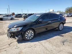Salvage cars for sale at Oklahoma City, OK auction: 2013 Honda Accord EX