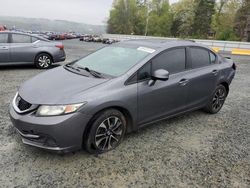 Salvage cars for sale from Copart Concord, NC: 2013 Honda Civic EX