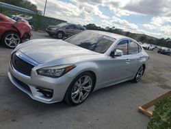Salvage cars for sale from Copart Orlando, FL: 2015 Infiniti Q70 3.7