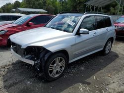 Salvage cars for sale at Savannah, GA auction: 2015 Mercedes-Benz GLK 350