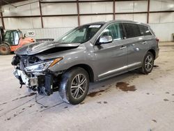 Salvage cars for sale from Copart Lansing, MI: 2018 Infiniti QX60