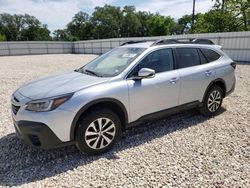 Salvage cars for sale from Copart New Braunfels, TX: 2021 Subaru Outback Premium