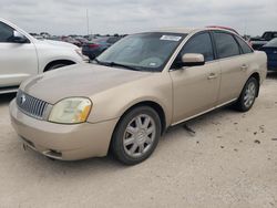 Vehiculos salvage en venta de Copart San Antonio, TX: 2007 Mercury Montego Premier