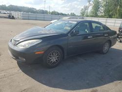 Salvage cars for sale at Dunn, NC auction: 2004 Lexus ES 330