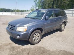 Salvage cars for sale at Dunn, NC auction: 2004 Toyota Highlander Base