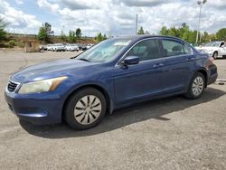 Salvage cars for sale from Copart Gaston, SC: 2010 Honda Accord LX
