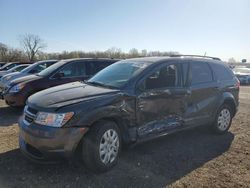 Salvage cars for sale at Des Moines, IA auction: 2017 Dodge Journey SE