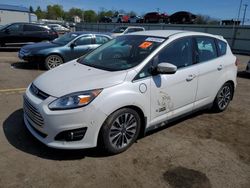 Salvage cars for sale at Pennsburg, PA auction: 2017 Ford C-MAX Titanium