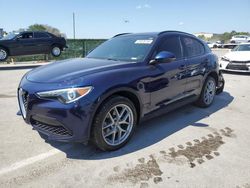 Salvage cars for sale at Orlando, FL auction: 2018 Alfa Romeo Stelvio TI Sport