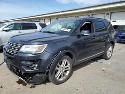 Salvage cars for sale from Copart Louisville, KY: 2017 Ford Explorer XLT
