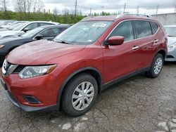 Salvage cars for sale at Bridgeton, MO auction: 2016 Nissan Rogue S