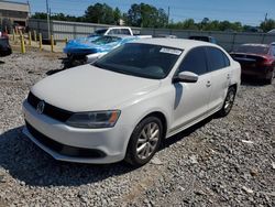 Salvage cars for sale at Montgomery, AL auction: 2012 Volkswagen Jetta SE