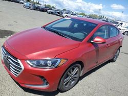 Salvage cars for sale from Copart Vallejo, CA: 2018 Hyundai Elantra SEL