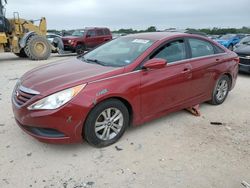 Salvage cars for sale at San Antonio, TX auction: 2014 Hyundai Sonata GLS