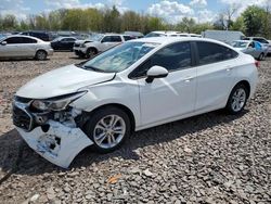 Chevrolet salvage cars for sale: 2019 Chevrolet Cruze LS