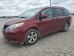 Toyota Sienna le salvage cars for sale: 2013 Toyota Sienna LE