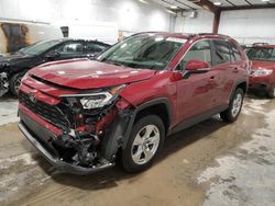 Salvage cars for sale at Milwaukee, WI auction: 2019 Toyota Rav4 XLE