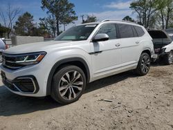 Salvage cars for sale from Copart Hampton, VA: 2022 Volkswagen Atlas SEL Premium R-Line