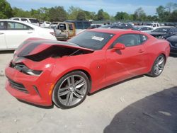 Chevrolet Camaro salvage cars for sale: 2018 Chevrolet Camaro LT