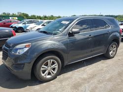 Salvage cars for sale from Copart Cahokia Heights, IL: 2017 Chevrolet Equinox LS