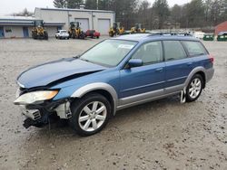 Salvage cars for sale from Copart Mendon, MA: 2008 Subaru Outback 2.5I Limited