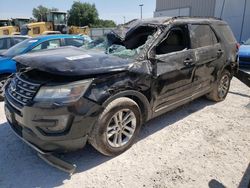 Salvage vehicles for parts for sale at auction: 2016 Ford Explorer XLT