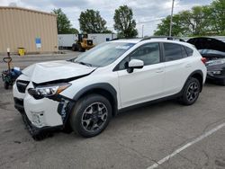 Salvage cars for sale from Copart Moraine, OH: 2019 Subaru Crosstrek Premium