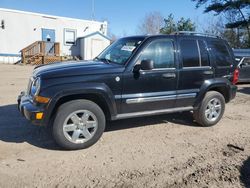 Salvage cars for sale from Copart Lyman, ME: 2007 Jeep Liberty Limited