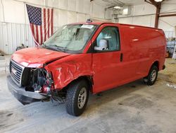 Salvage trucks for sale at Mcfarland, WI auction: 2019 GMC Savana G3500