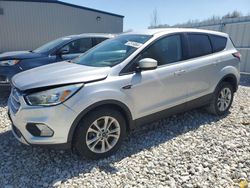 Salvage cars for sale from Copart Wayland, MI: 2017 Ford Escape SE