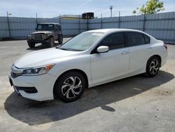 Vehiculos salvage en venta de Copart Antelope, CA: 2017 Honda Accord LX
