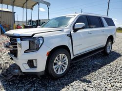 Salvage cars for sale from Copart Tifton, GA: 2021 GMC Yukon XL C1500 SLT