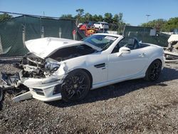 Salvage cars for sale at Riverview, FL auction: 2015 Mercedes-Benz SLK 250