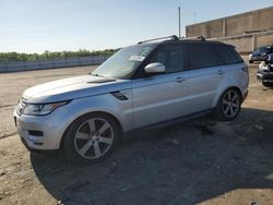 Salvage cars for sale from Copart Fredericksburg, VA: 2014 Land Rover Range Rover Sport HSE